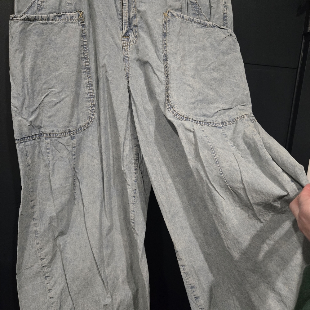 We The Free Shibuya Pull-On Wide-Leg Jeans New With Tag On Back Medium - Picture 5 of 8